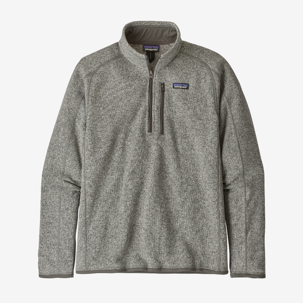 Patagonia Better Sweater 1/4 Zip Fleece Pullover Grey